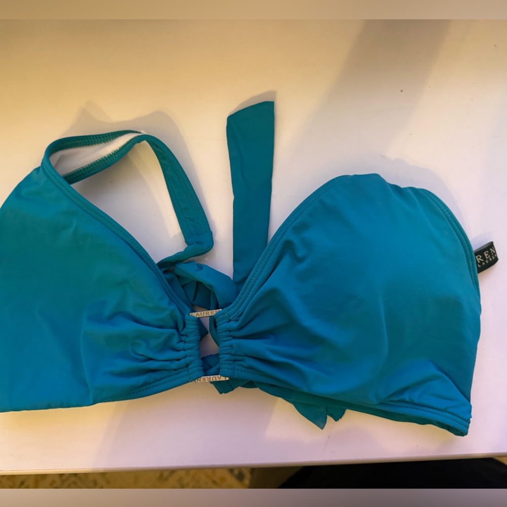 Polo by Ralph Lauren Blue Bikini Top